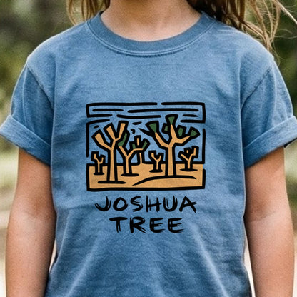 Joshua Tree National Park Kids Cotton T-Shirt