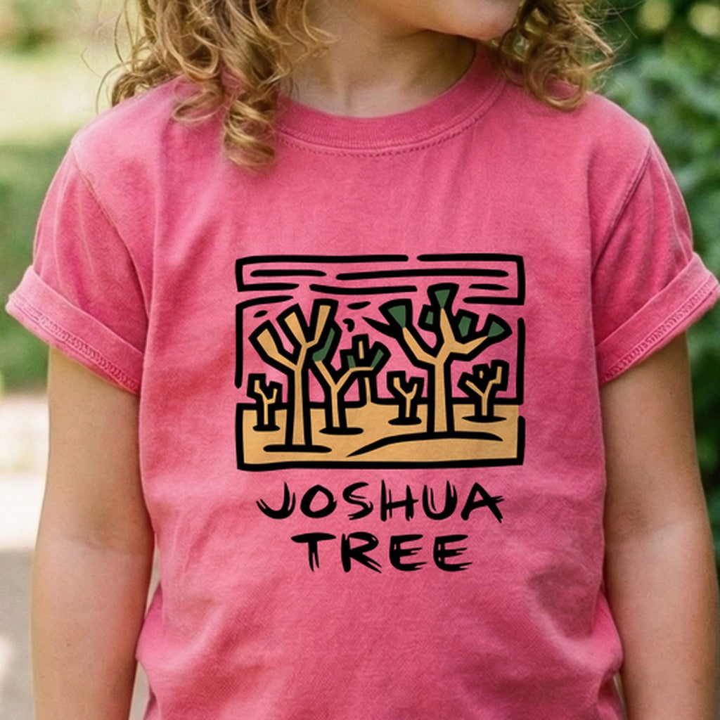 Joshua Tree National Park Kids Cotton T-Shirt