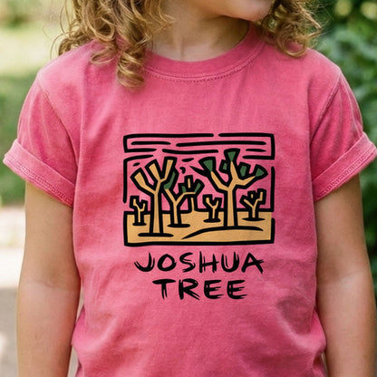 Joshua Tree National Park Kids Cotton T-Shirt