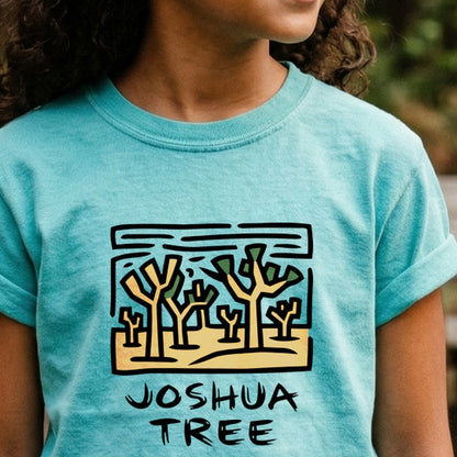 Joshua Tree National Park Kids Cotton T-Shirt