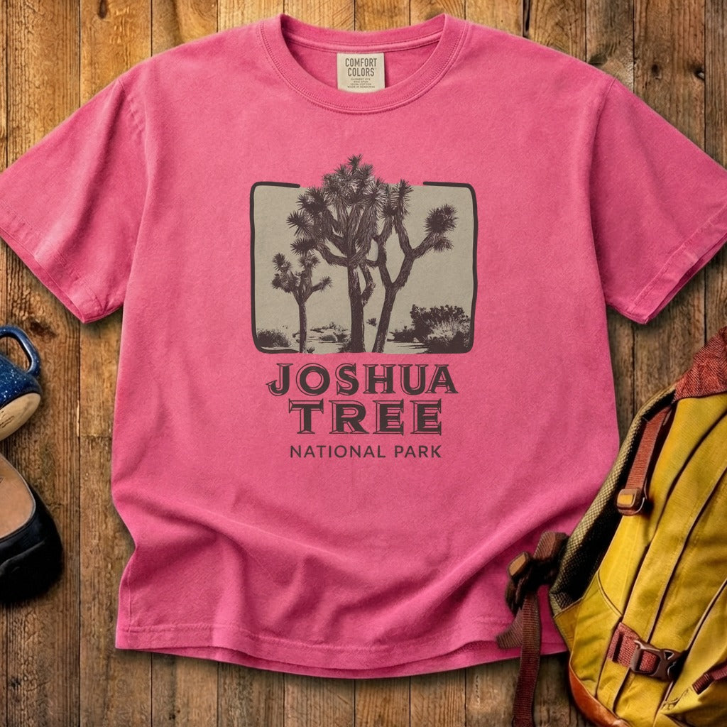 Joshua Tree National Park Vintage Cotton T-Shirt