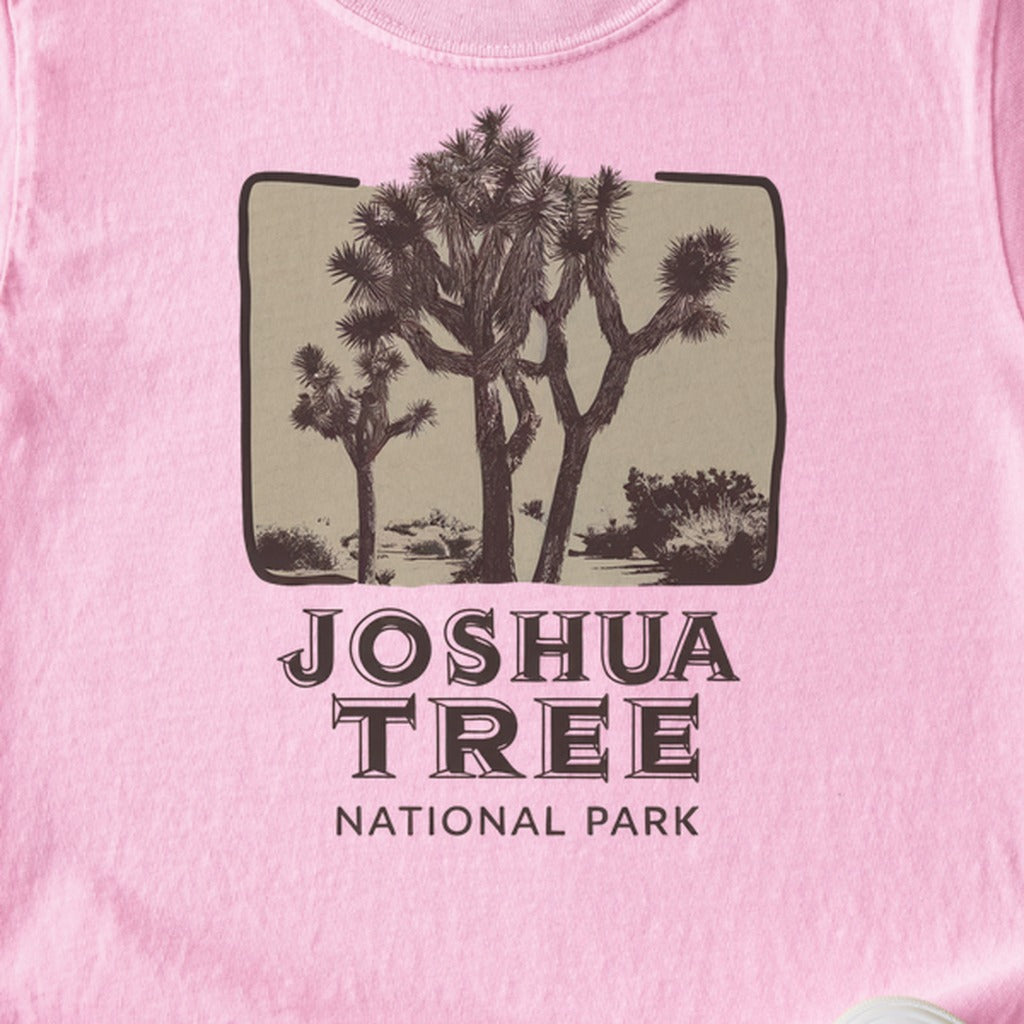 Joshua Tree National Park Vintage Kids Cotton T-Shirt