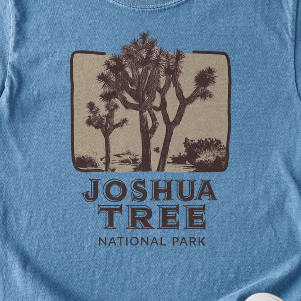 Joshua Tree National Park Vintage Kids Cotton T-Shirt