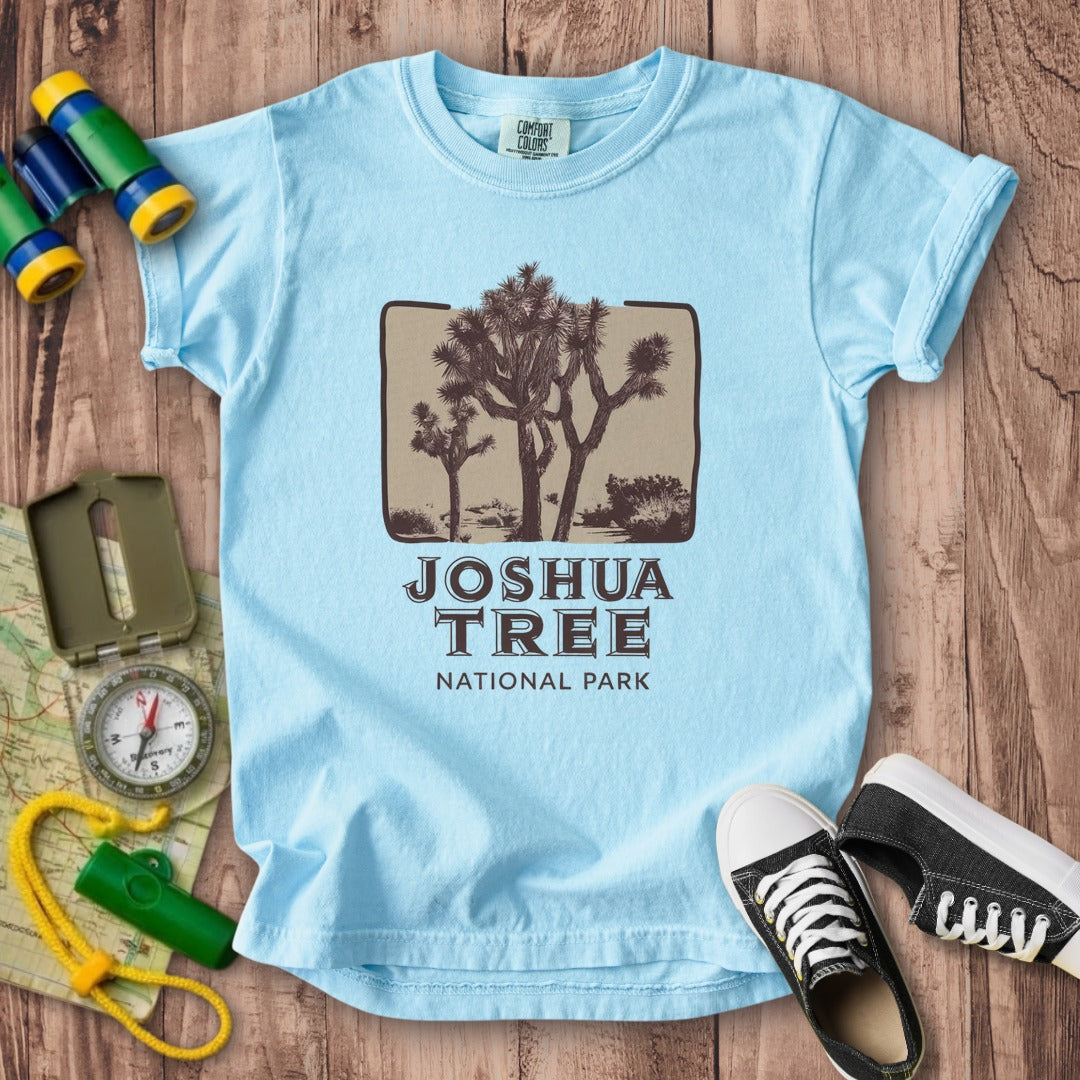 Joshua Tree National Park Vintage Kids Cotton T-Shirt
