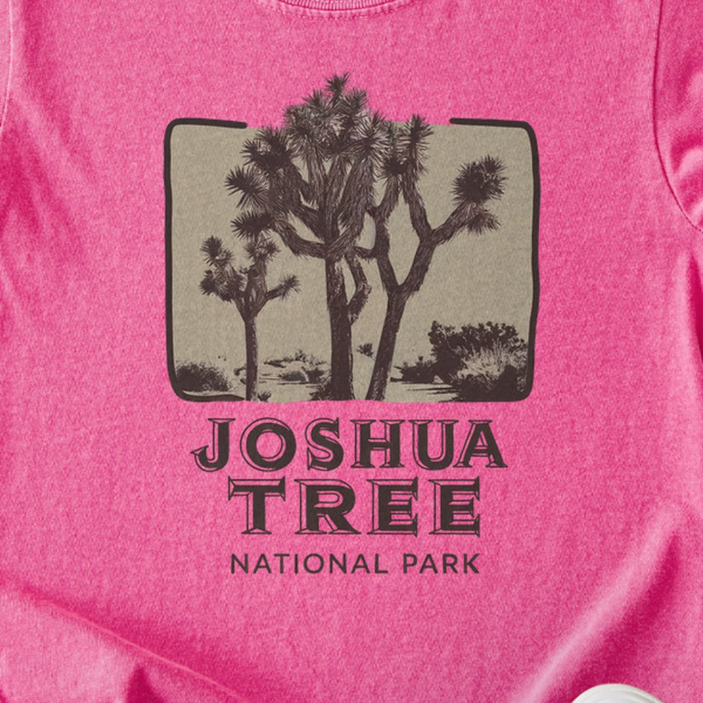 Joshua Tree National Park Vintage Kids Cotton T-Shirt