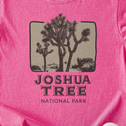 Joshua Tree National Park Vintage Kids Cotton T-Shirt