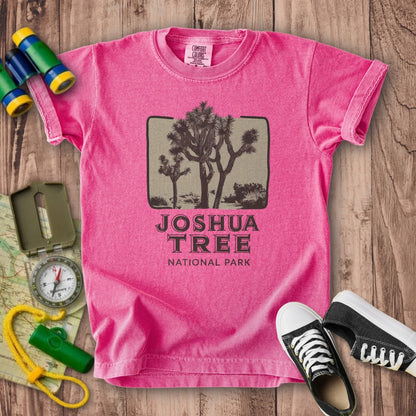 Joshua Tree National Park Vintage Kids Cotton T-Shirt