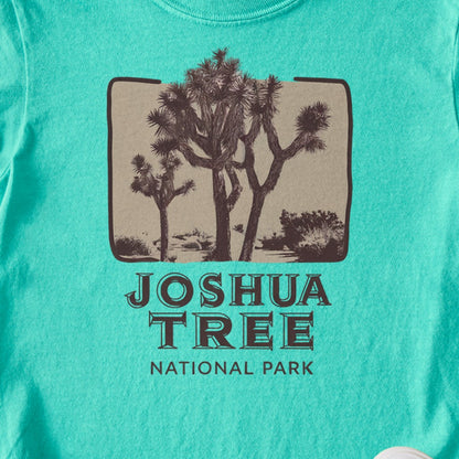Joshua Tree National Park Vintage Kids Cotton T-Shirt
