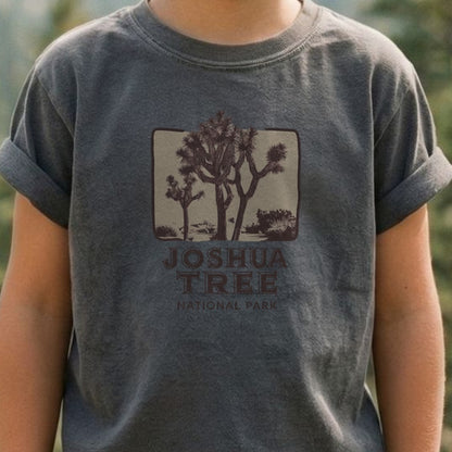 Joshua Tree National Park Vintage Kids Cotton T-Shirt