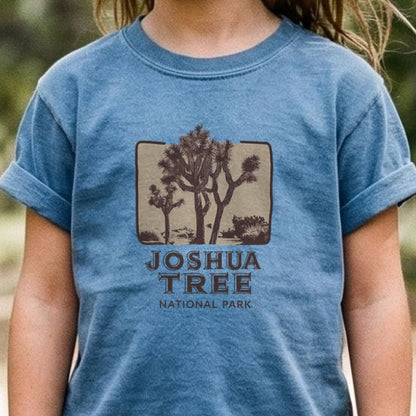 Joshua Tree National Park Vintage Kids Cotton T-Shirt