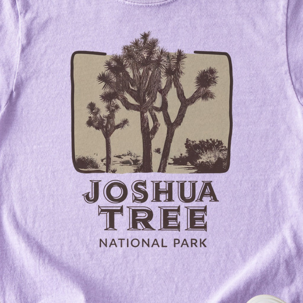 Joshua Tree National Park Vintage Kids Cotton T-Shirt