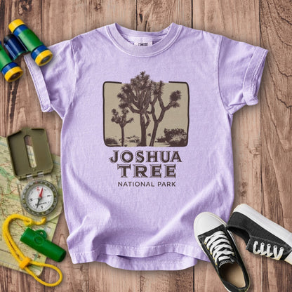 Joshua Tree National Park Vintage Kids Cotton T-Shirt