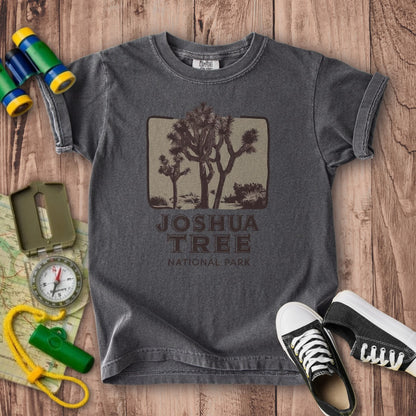 Joshua Tree National Park Vintage Kids Cotton T-Shirt