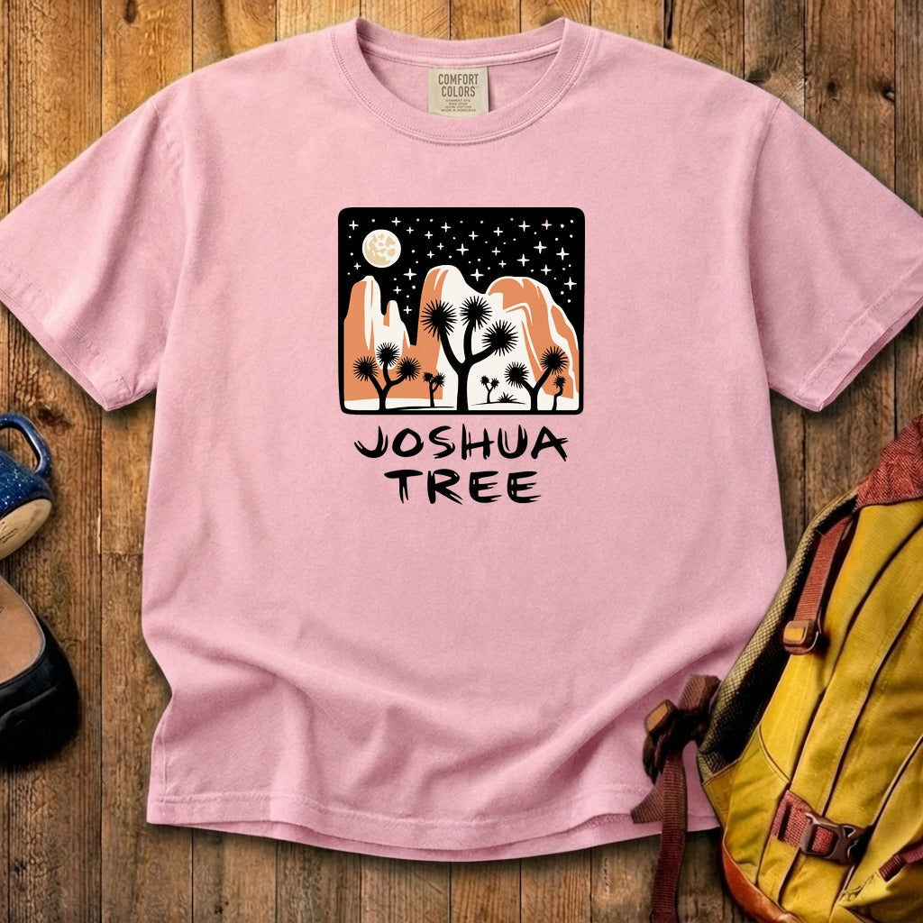 Joshua Tree at Night Cotton T-Shirt
