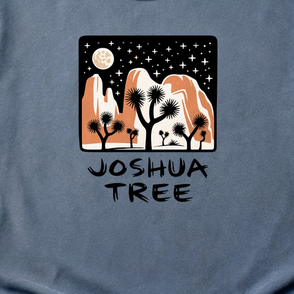Joshua Tree at Night Cotton T-Shirt