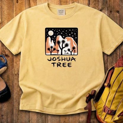Joshua Tree at Night Cotton T-Shirt
