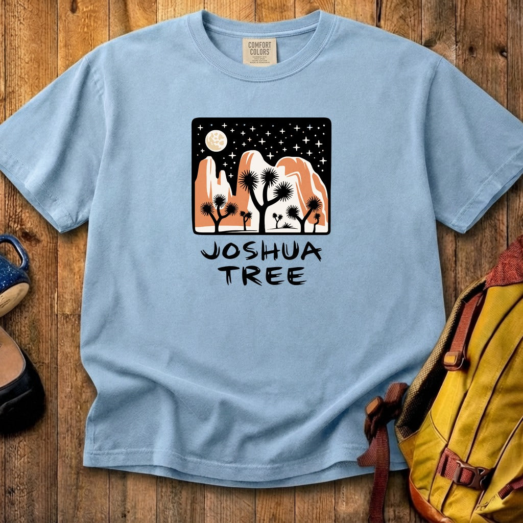 Joshua Tree at Night Cotton T-Shirt