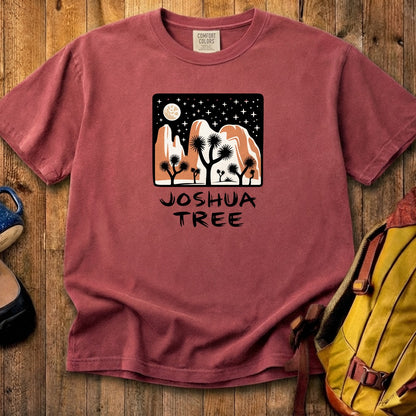 Joshua Tree at Night Cotton T-Shirt