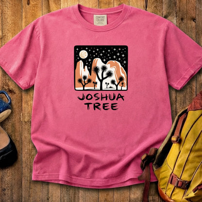 Joshua Tree at Night Cotton T-Shirt