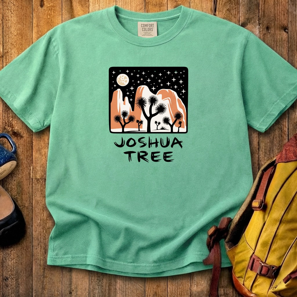 Joshua Tree at Night Cotton T-Shirt