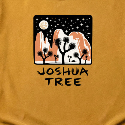Joshua Tree at Night Cotton T-Shirt