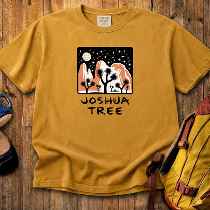 Joshua Tree at Night Cotton T-Shirt
