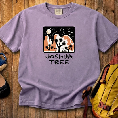 Joshua Tree at Night Cotton T-Shirt