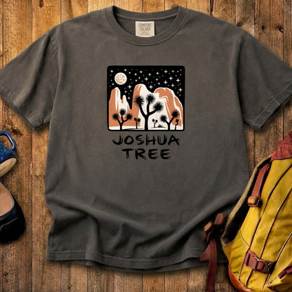 Joshua Tree at Night Cotton T-Shirt
