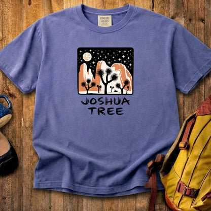 Joshua Tree at Night Cotton T-Shirt
