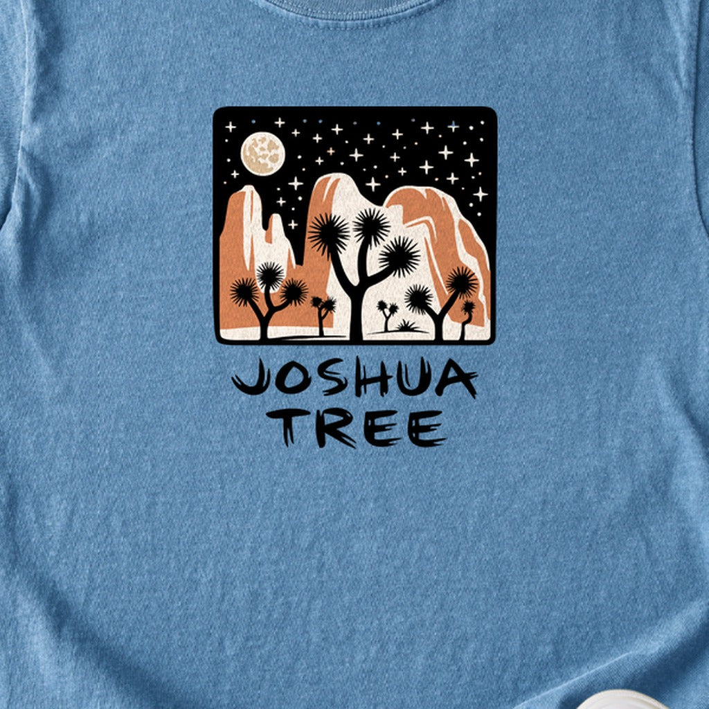 Joshua Tree at Night Kids Cotton T-Shirt