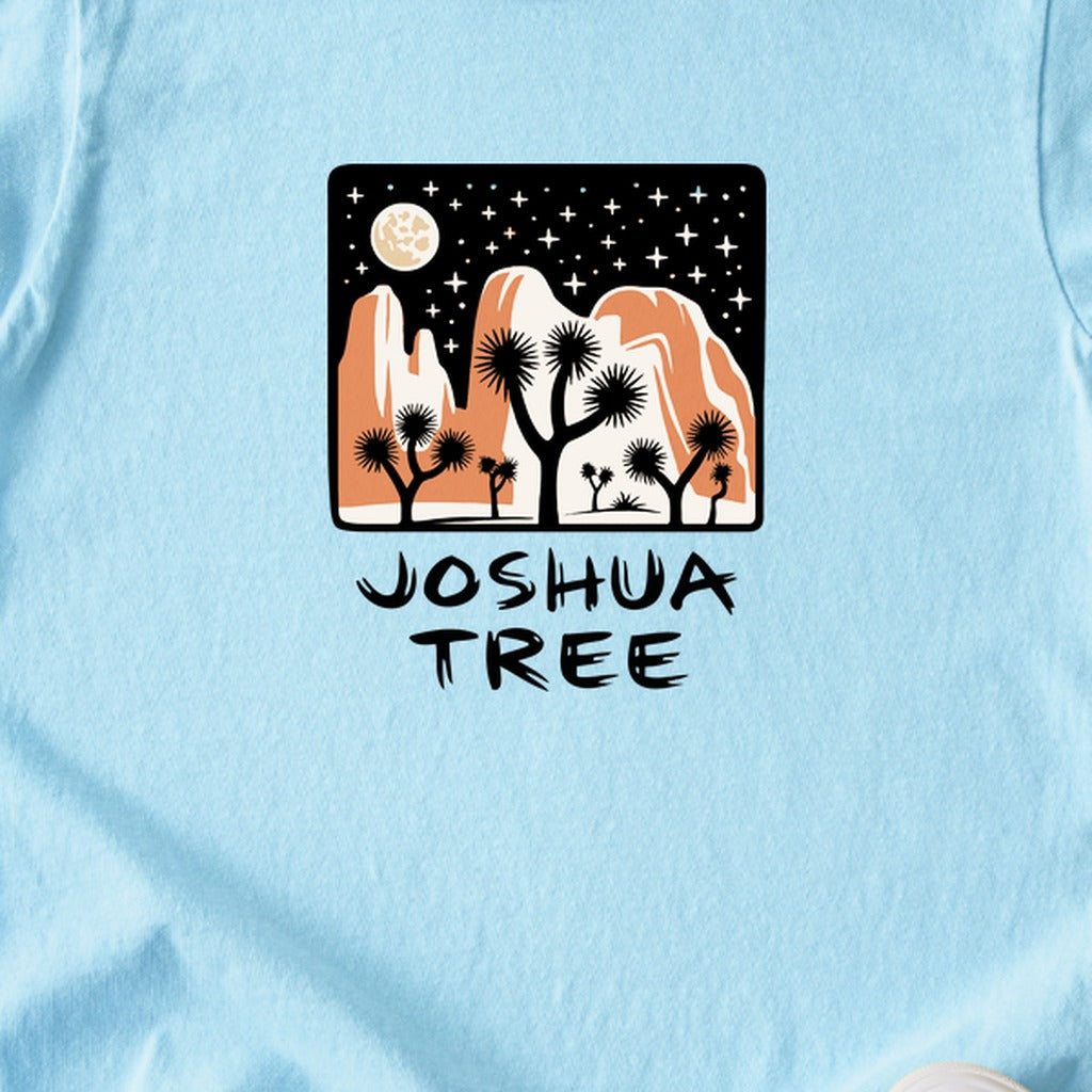 Joshua Tree at Night Kids Cotton T-Shirt