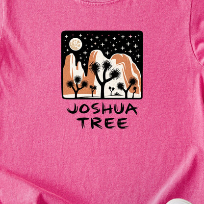 Joshua Tree at Night Kids Cotton T-Shirt