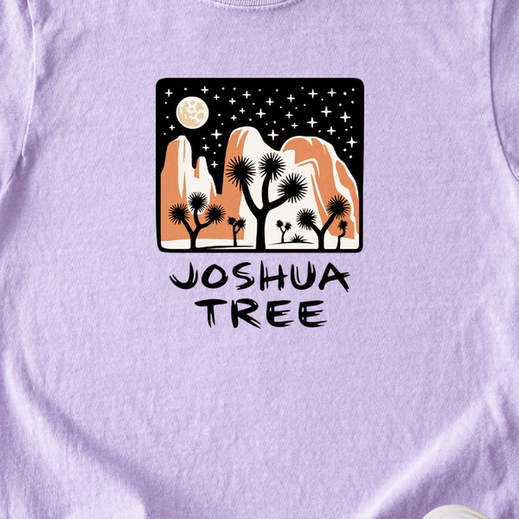 Joshua Tree at Night Kids Cotton T-Shirt