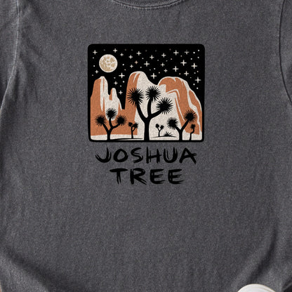 Joshua Tree at Night Kids Cotton T-Shirt