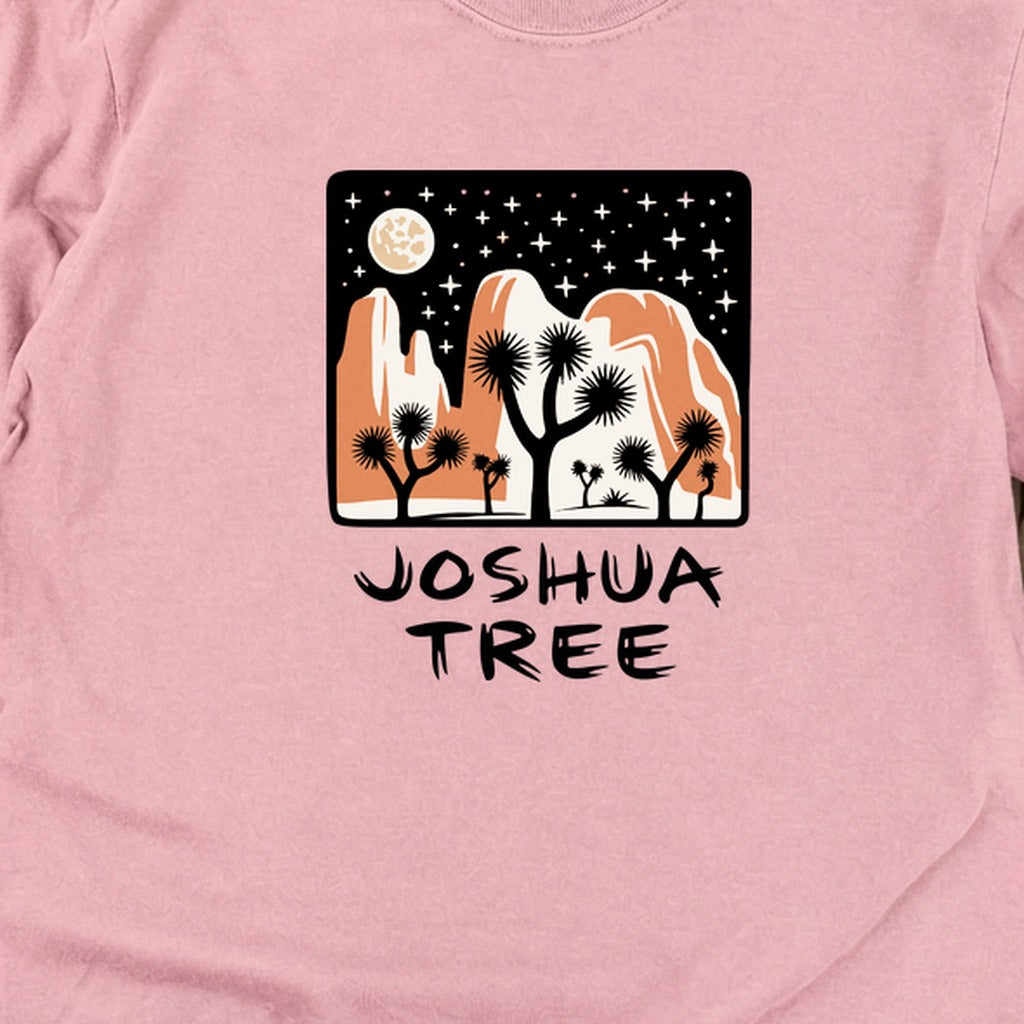 Joshua Tree at Night Cotton Long Sleeve