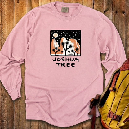 Joshua Tree at Night Cotton Long Sleeve