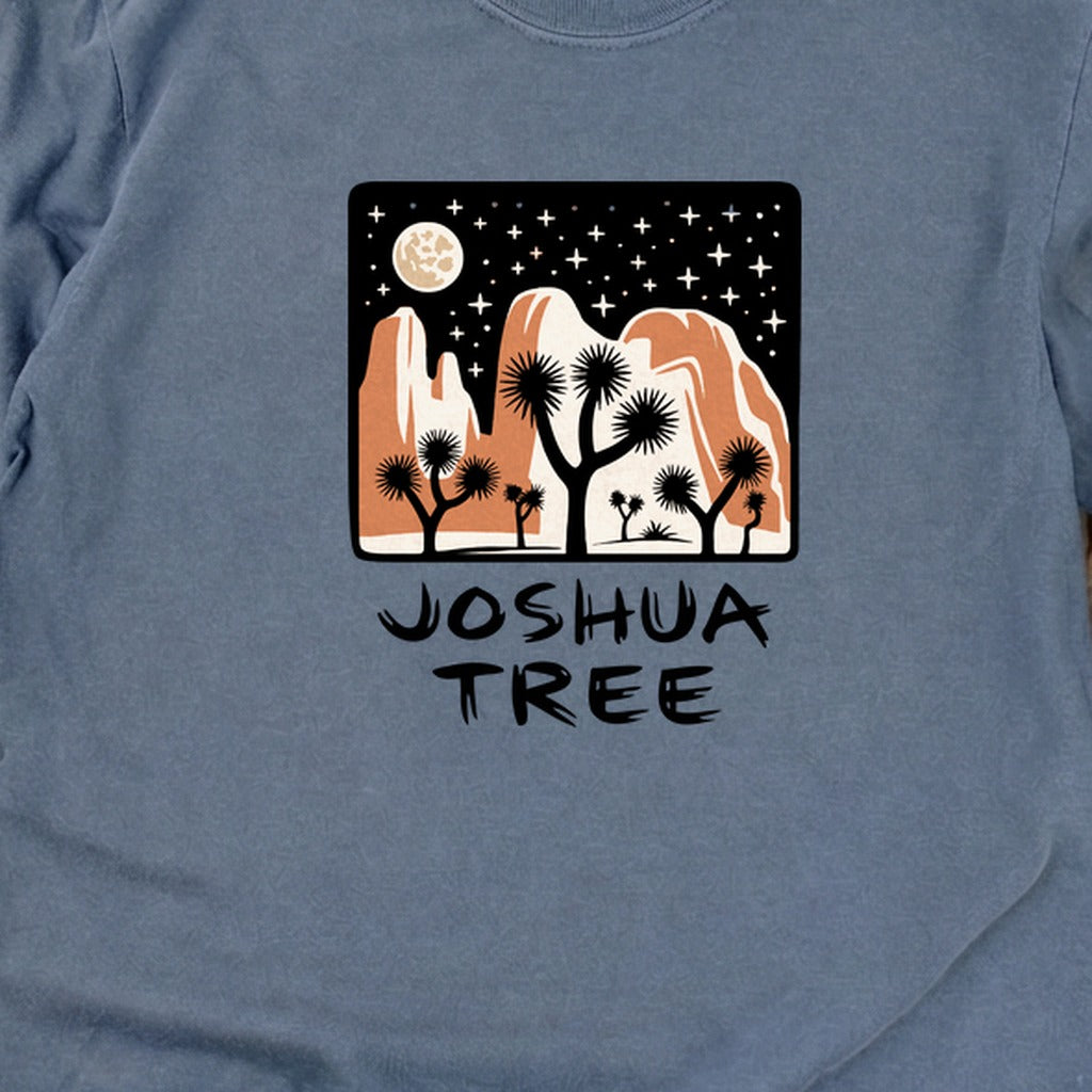 Joshua Tree at Night Cotton Long Sleeve