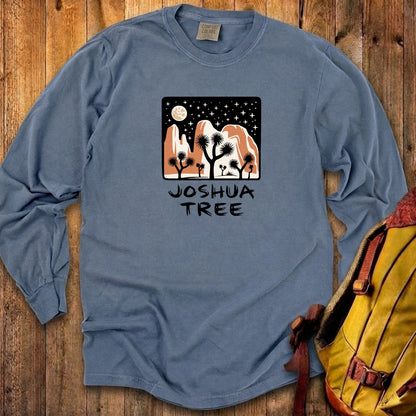 Joshua Tree at Night Cotton Long Sleeve