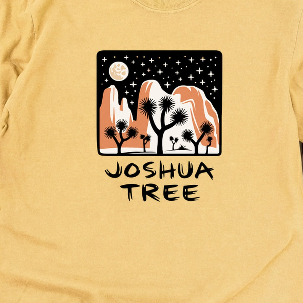 Joshua Tree at Night Cotton Long Sleeve