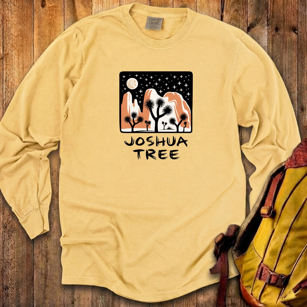 Joshua Tree at Night Cotton Long Sleeve