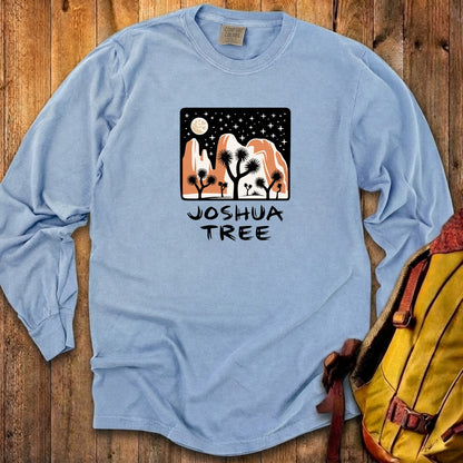 Joshua Tree at Night Cotton Long Sleeve