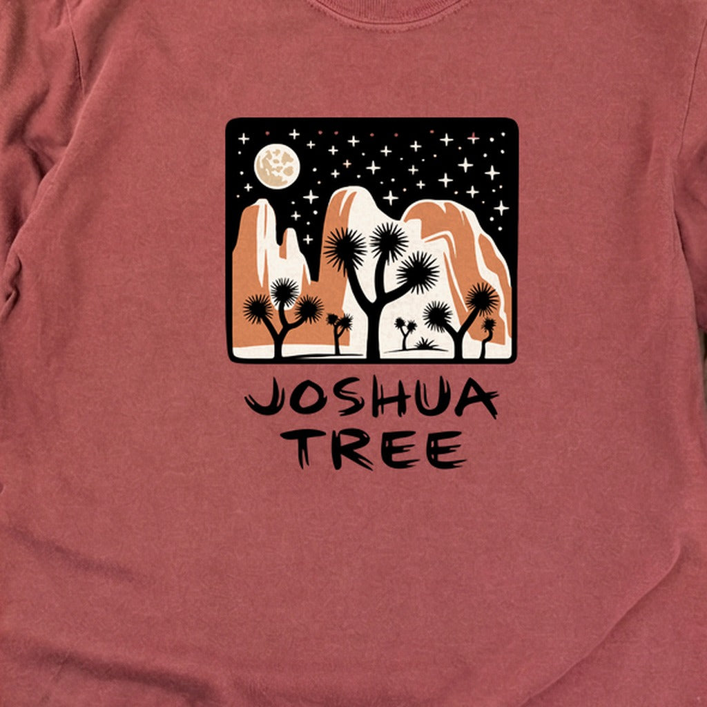 Joshua Tree at Night Cotton Long Sleeve