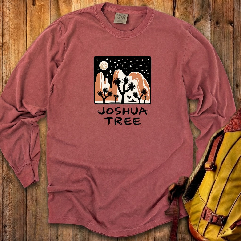 Joshua Tree at Night Cotton Long Sleeve