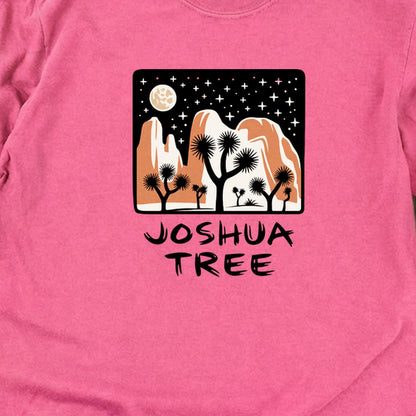 Joshua Tree at Night Cotton Long Sleeve