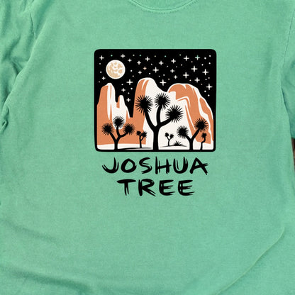 Joshua Tree at Night Cotton Long Sleeve