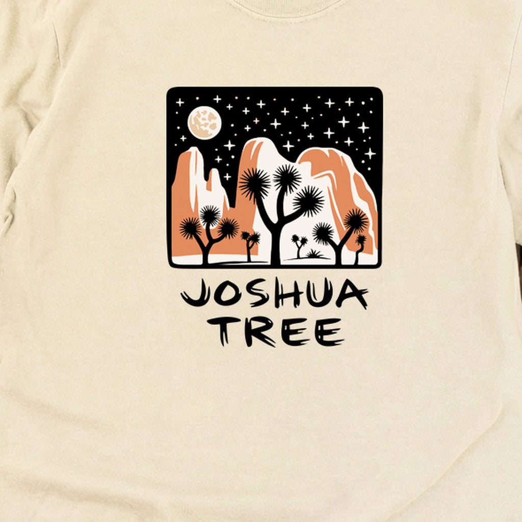 Joshua Tree at Night Cotton Long Sleeve