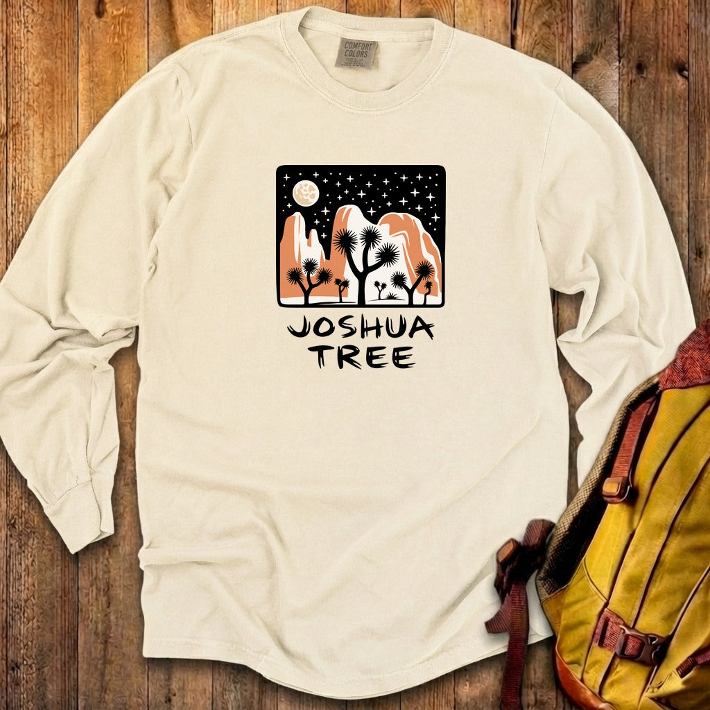 Joshua Tree at Night Cotton Long Sleeve