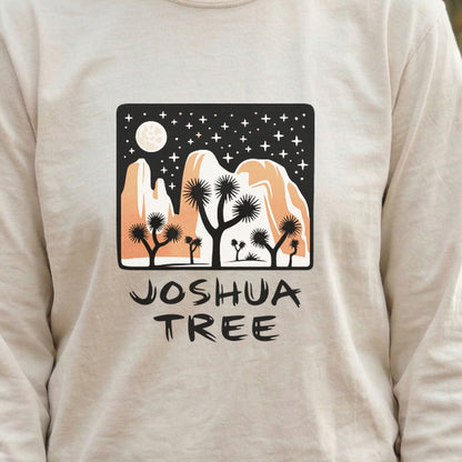 Joshua Tree at Night Cotton Long Sleeve