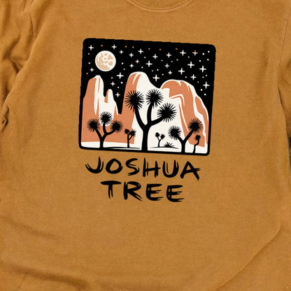 Joshua Tree at Night Cotton Long Sleeve