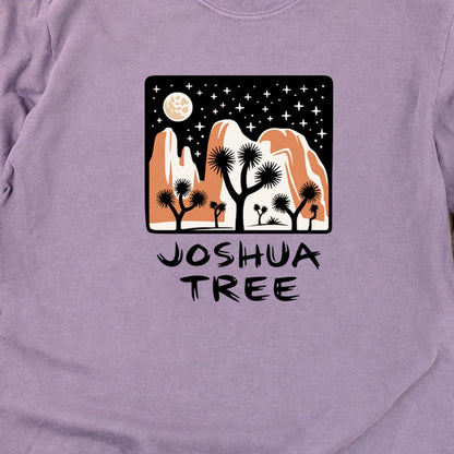 Joshua Tree at Night Cotton Long Sleeve